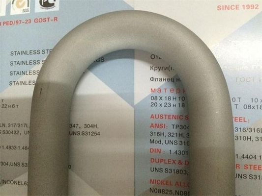 Κάμψεις του U ανοξείδωτου ASME SA269/SA213 A1016, σωλήνας ανταλλακτών θερμότητας